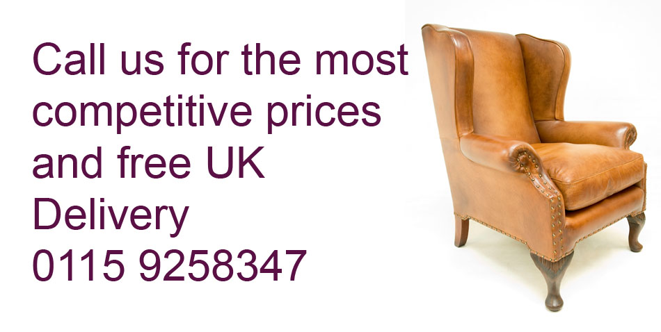 Contrast Upholstery Chaucer Wing Chair